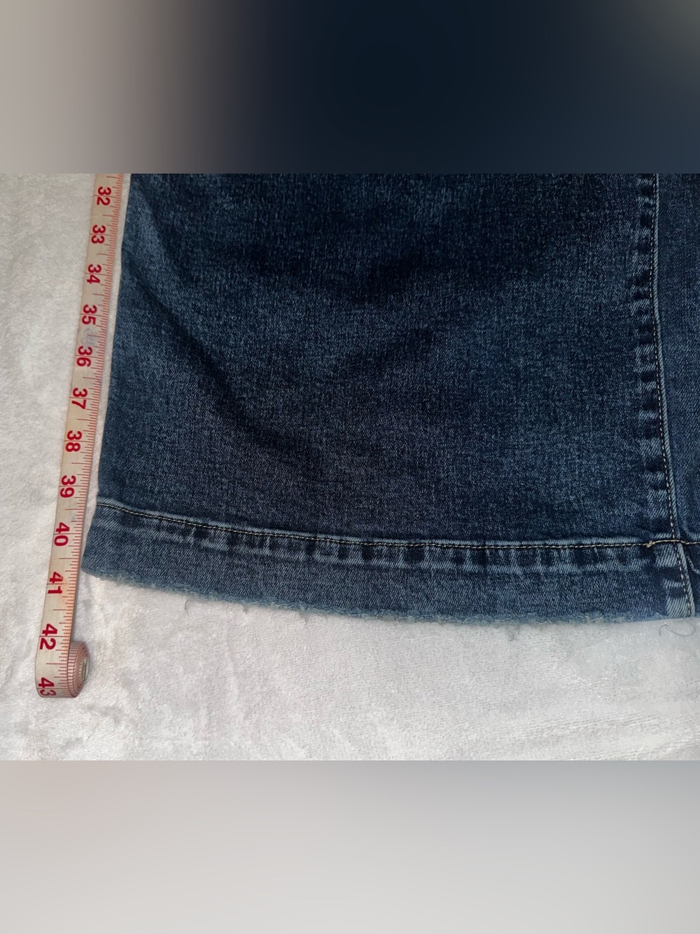 Size 16 Maurices Dark Wash Wide Leg Jeans - Picture 4 of 8